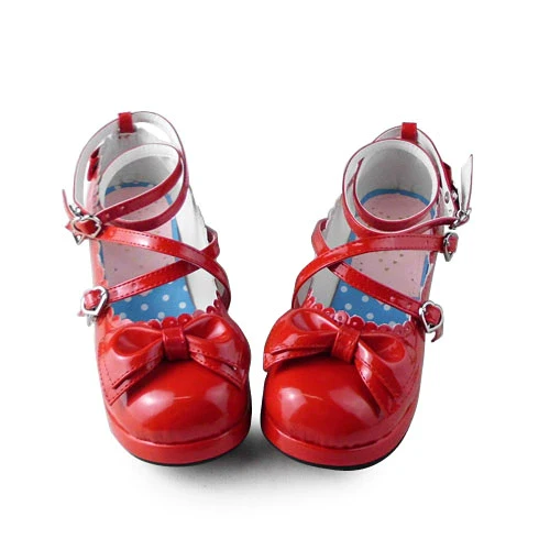 Antaina - Sweet Chunky Heels Lolita Shoes Size 41-44 - Image 8