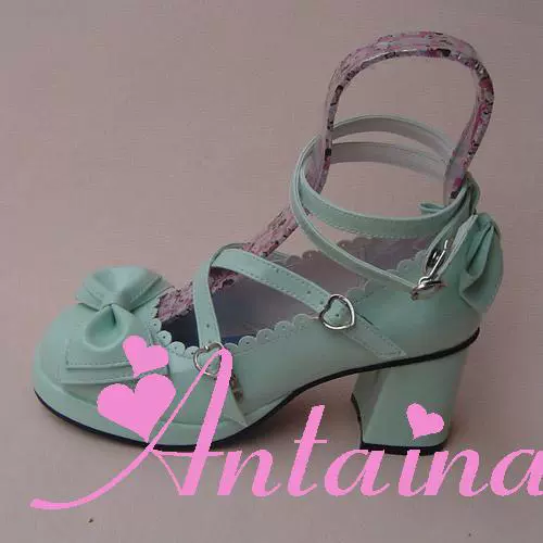 Antaina - Sweet Chunky Heels Lolita Shoes Size 41-44 - Image 82