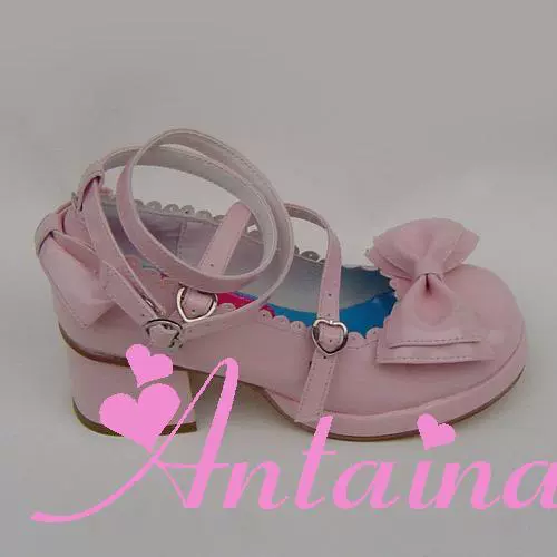 Antaina - Sweet Chunky Heels Lolita Shoes Size 41-44 - Image 89