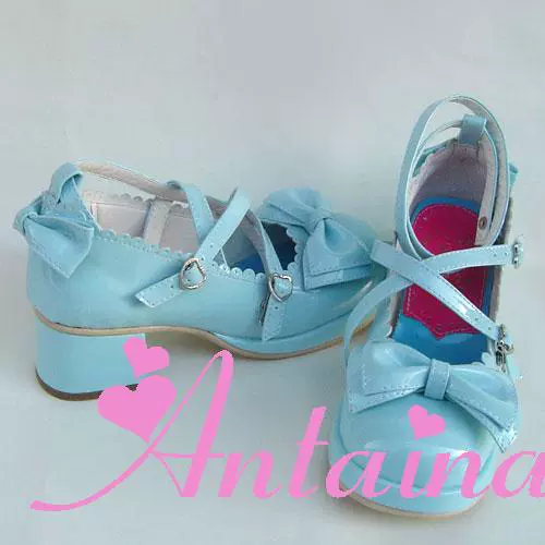 Antaina - Sweet Chunky Heels Lolita Shoes Size 41-44 - Image 9