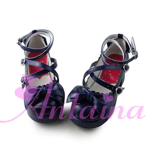 Antaina - Sweet Chunky Heels Lolita Shoes Size 41-44 - Image 90