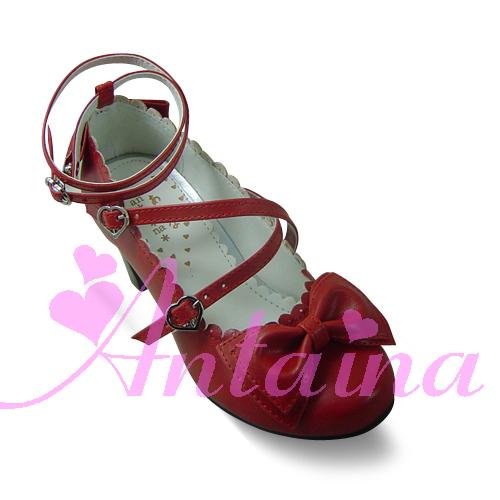 Antaina - Lolita Tea Party Heels Shoes Size 41-44 - Image 15