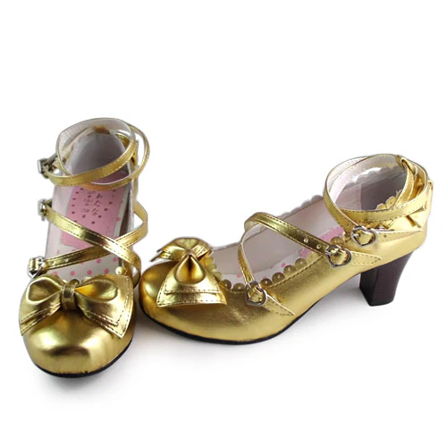 Antaina - Lolita Tea Party Heels Shoes Size 41-44 - Image 7