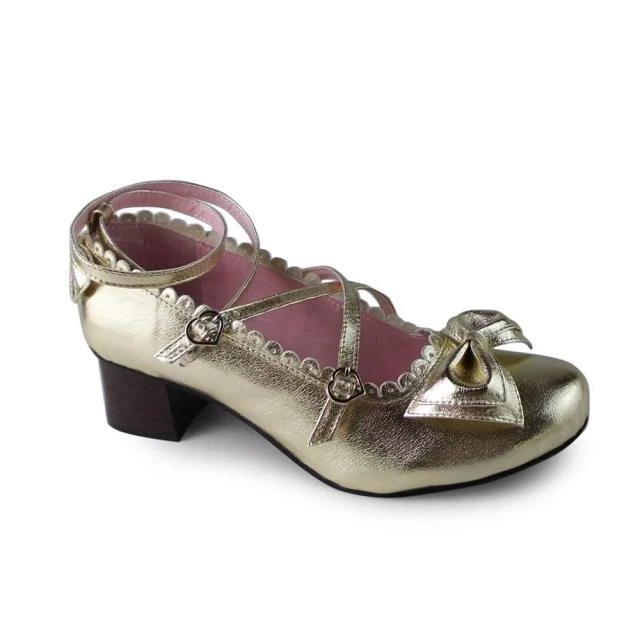 Antaina - Lolita Tea Party Heels Shoes Size 41-44 - Image 8