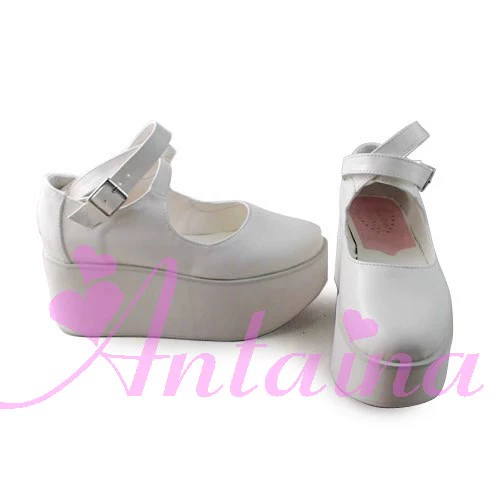 Antaina - Punk Lolita High Platforms Shoes Lolita Ankle Strap Shoes - Image 10
