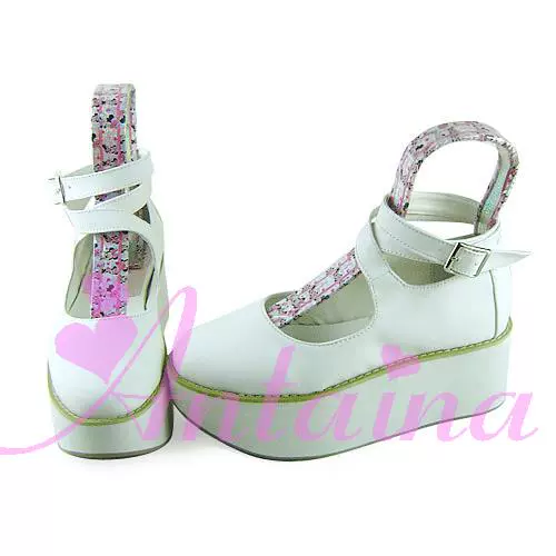 Antaina - Punk Lolita High Platforms Shoes Lolita Ankle Strap Shoes - Image 11