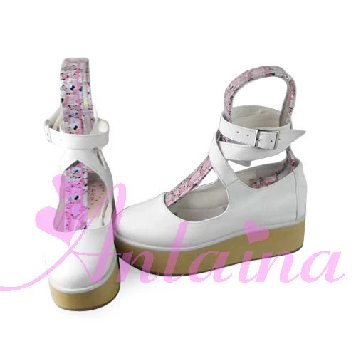 Antaina - Punk Lolita High Platforms Shoes Lolita Ankle Strap Shoes - Image 12