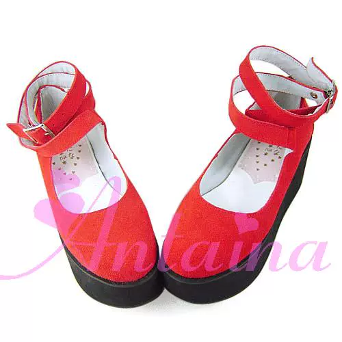 Antaina - Punk Lolita High Platforms Shoes Lolita Ankle Strap Shoes - Image 21