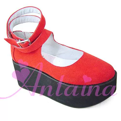 Antaina - Punk Lolita High Platforms Shoes Lolita Ankle Strap Shoes - Image 22