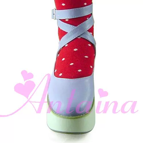 Antaina - Punk Lolita High Platforms Shoes Lolita Ankle Strap Shoes - Image 25