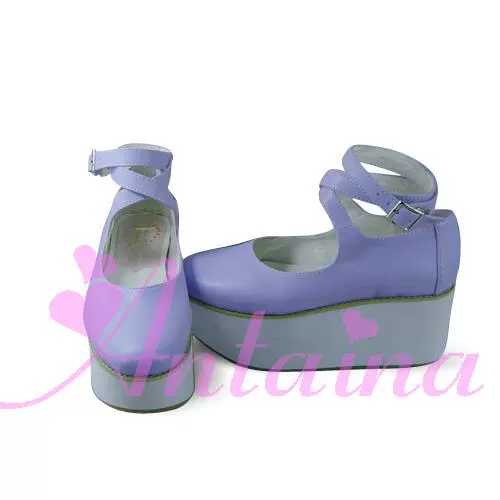 Antaina - Punk Lolita High Platforms Shoes Lolita Ankle Strap Shoes - Image 29