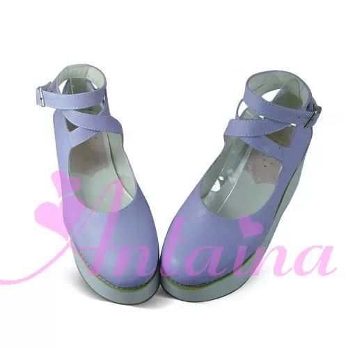 Antaina - Punk Lolita High Platforms Shoes Lolita Ankle Strap Shoes - Image 30