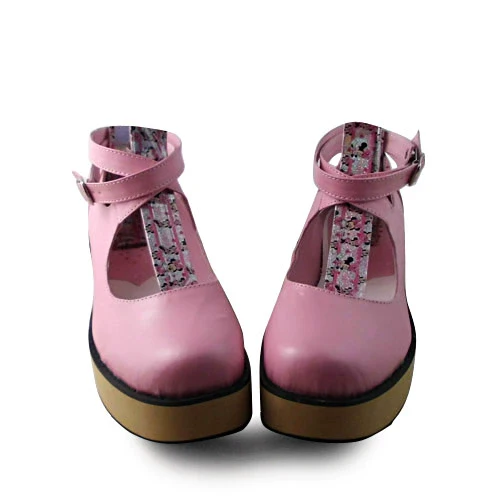 Antaina - Punk Lolita High Platforms Shoes Lolita Ankle Strap Shoes - Image 38