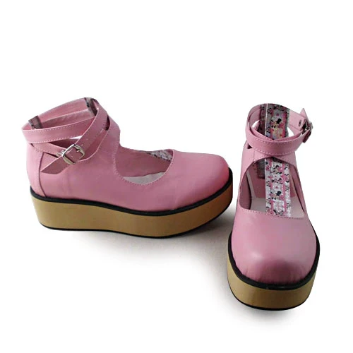 Antaina - Punk Lolita High Platforms Shoes Lolita Ankle Strap Shoes - Image 39