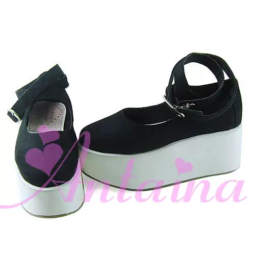 Antaina - Punk Lolita High Platforms Shoes Lolita Ankle Strap Shoes - Image 44