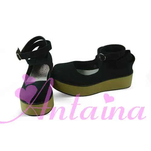 Antaina - Punk Lolita High Platforms Shoes Lolita Ankle Strap Shoes - Image 47