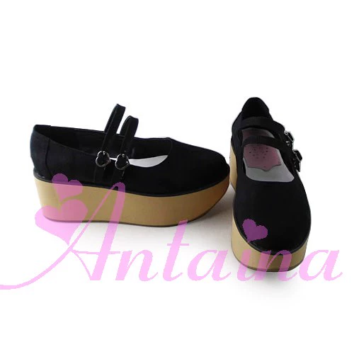 Antaina - Punk Lolita High Platforms Shoes Lolita Ankle Strap Shoes - Image 55