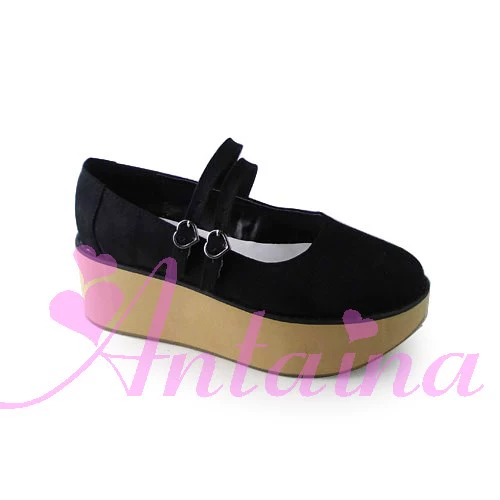 Antaina - Punk Lolita High Platforms Shoes Lolita Ankle Strap Shoes - Image 56