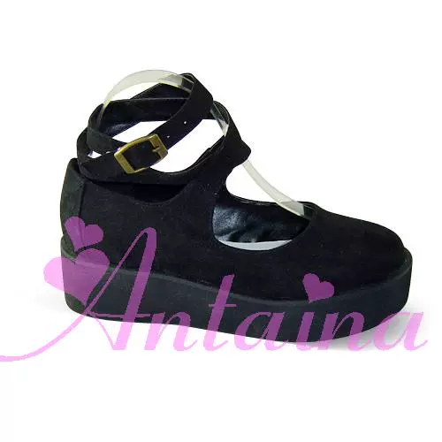 Antaina - Punk Lolita High Platforms Shoes Lolita Ankle Strap Shoes - Image 61