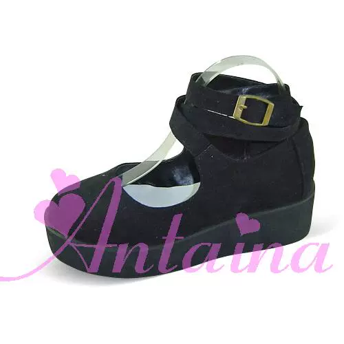 Antaina - Punk Lolita High Platforms Shoes Lolita Ankle Strap Shoes - Image 66