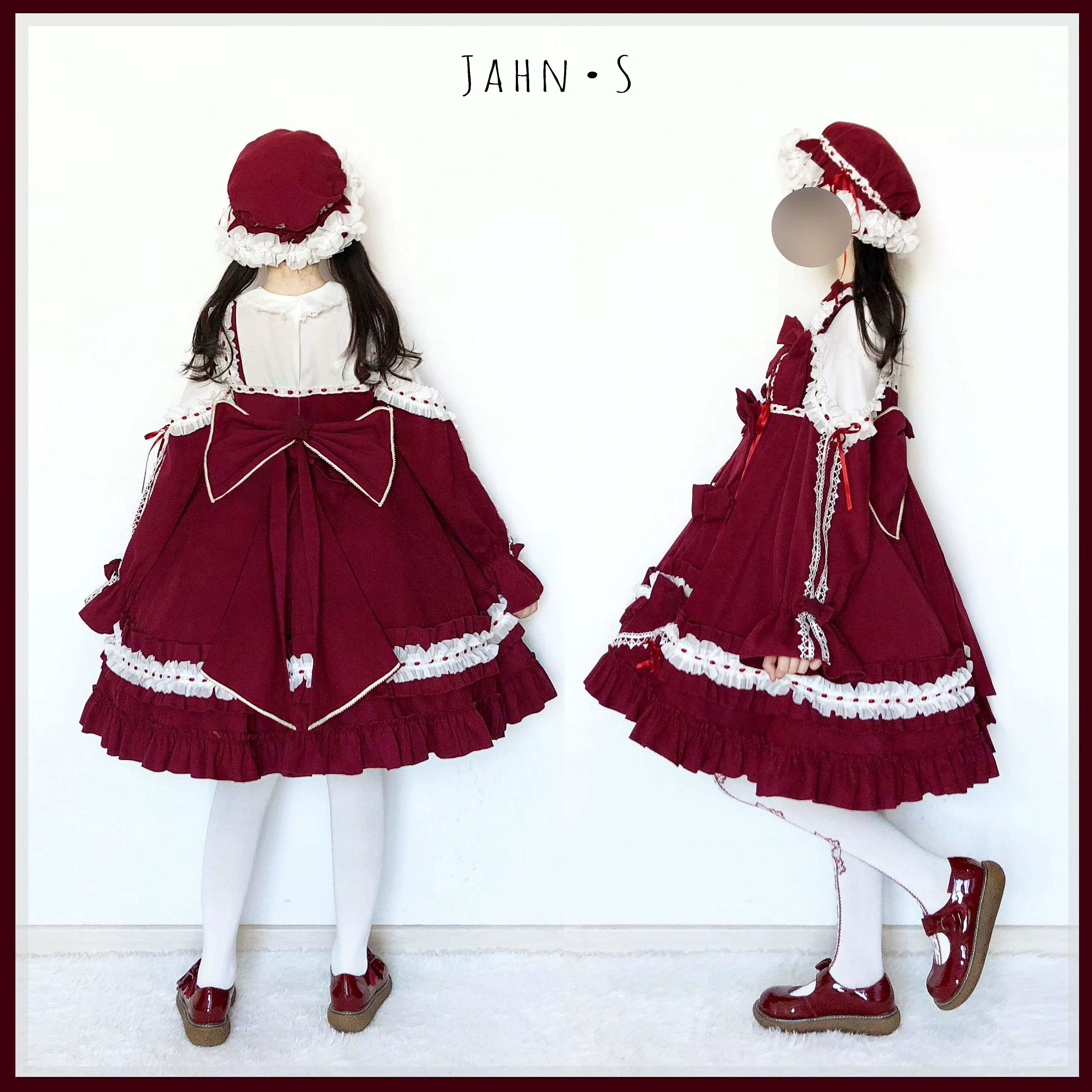 Aurora Kiss - Daily Lolita Winter Dress, Long Sleeve - Image 12