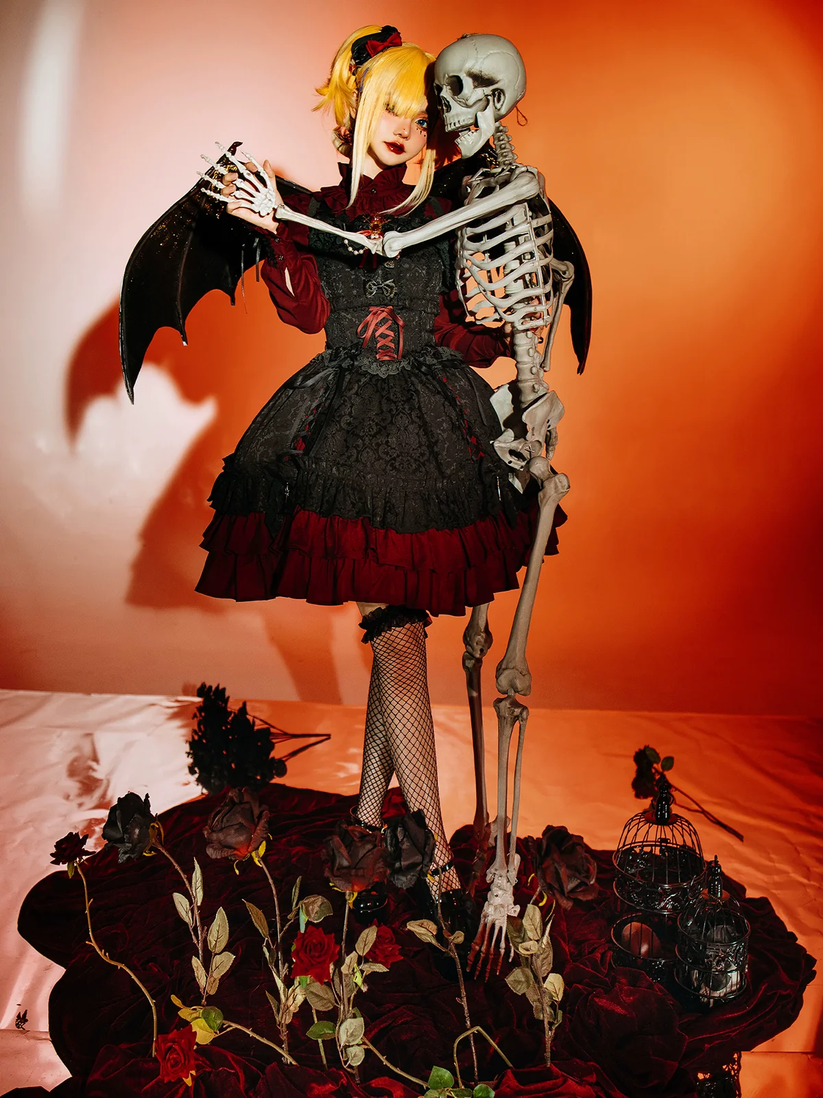 Luna Planetarium - Evil Fang - Gothic Lolita JSK Suit Ouji Lolita Shorts Suit - Image 15
