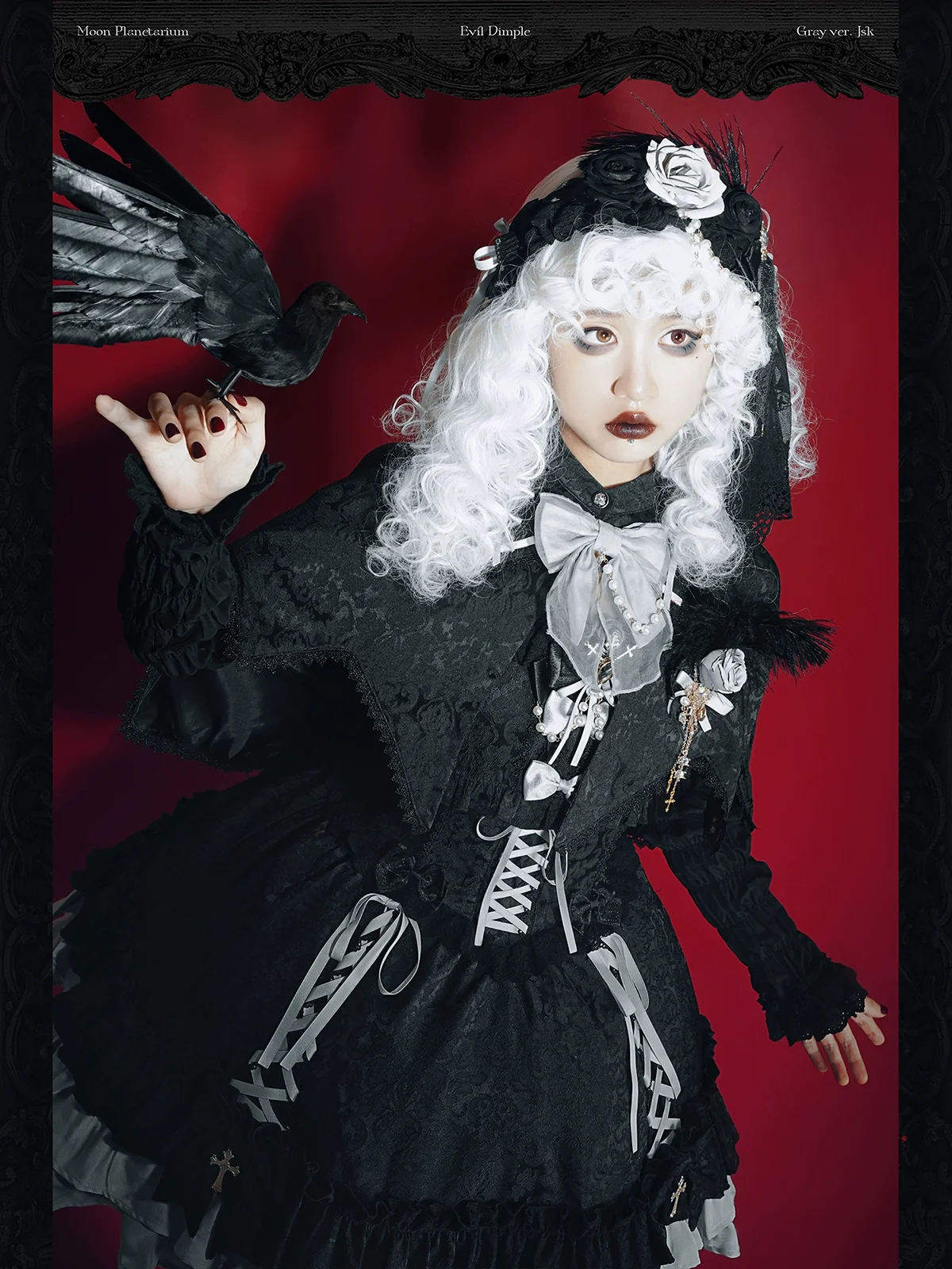 Luna Planetarium - Evil Fang - Gothic Lolita JSK Suit Ouji Lolita Shorts Suit - Image 21