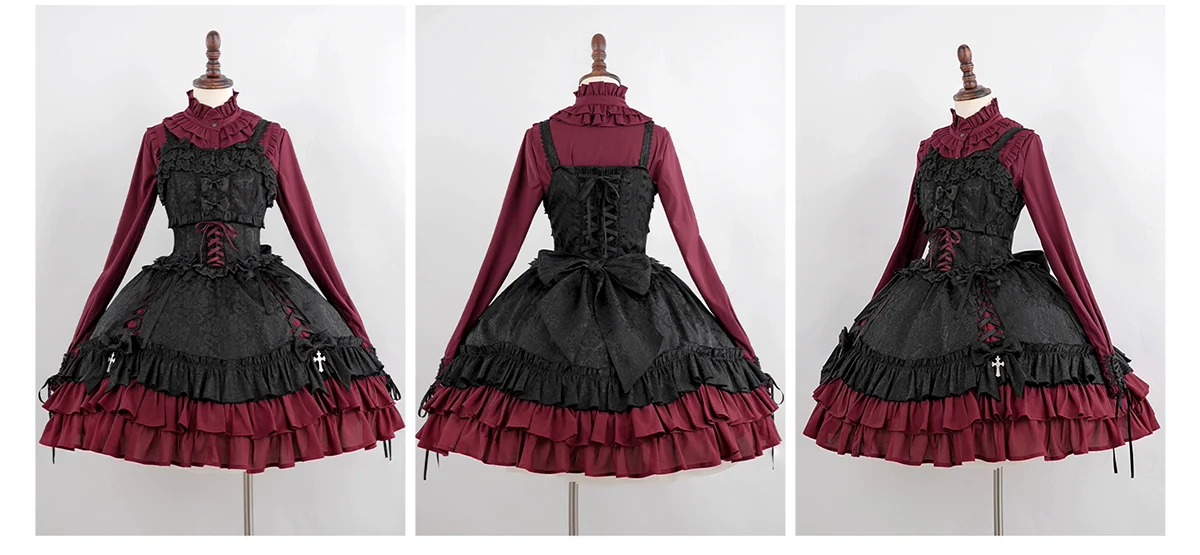Luna Planetarium - Evil Fang - Gothic Lolita JSK Suit Ouji Lolita Shorts Suit - Image 30