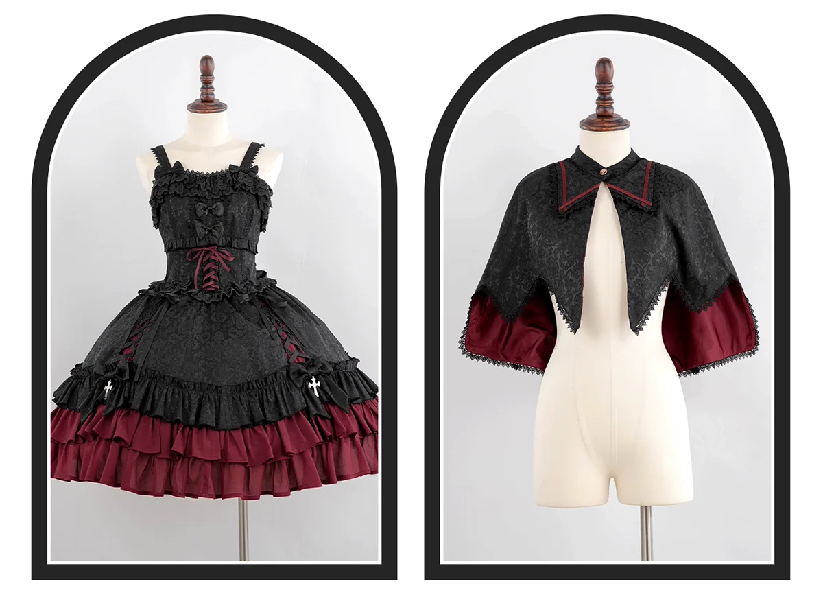 Luna Planetarium - Evil Fang - Gothic Lolita JSK Suit Ouji Lolita Shorts Suit - Image 31