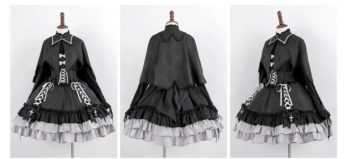 Luna Planetarium - Evil Fang - Gothic Lolita JSK Suit Ouji Lolita Shorts Suit - Image 38