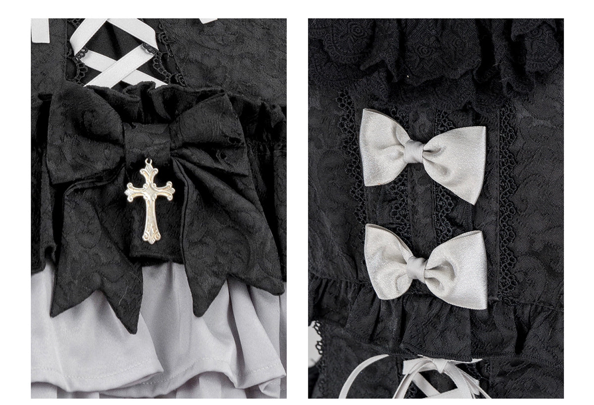 Luna Planetarium - Evil Fang - Gothic Lolita JSK Suit Ouji Lolita Shorts Suit - Image 43