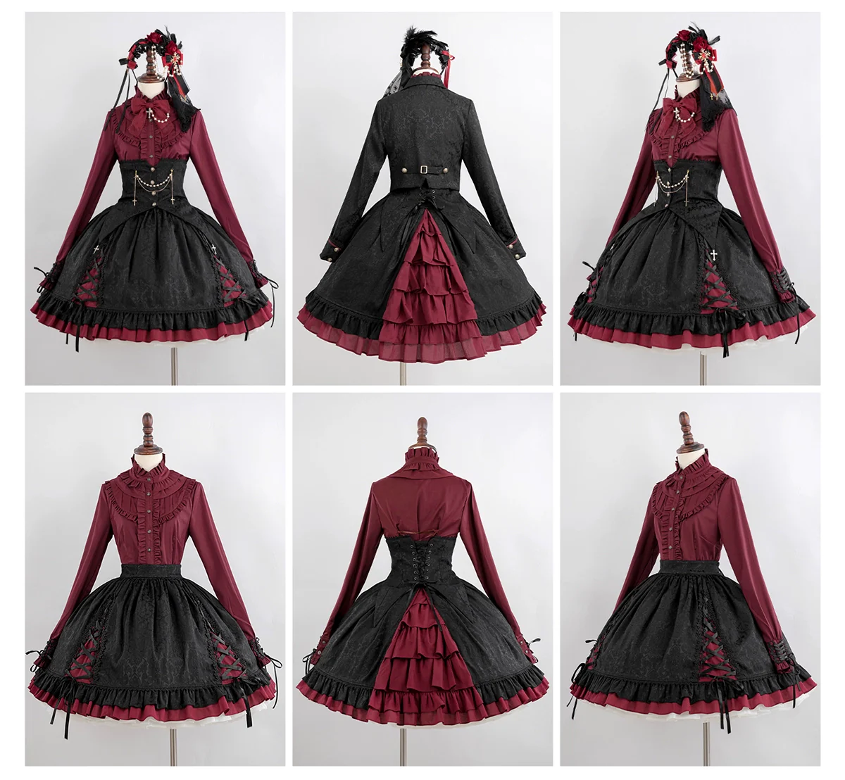 Luna Planetarium - Evil Fang - Gothic Lolita JSK Suit Ouji Lolita Shorts Suit - Image 46