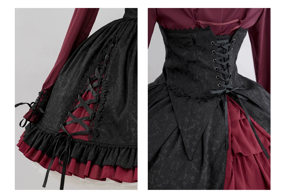 Luna Planetarium - Evil Fang - Gothic Lolita JSK Suit Ouji Lolita Shorts Suit - Image 54