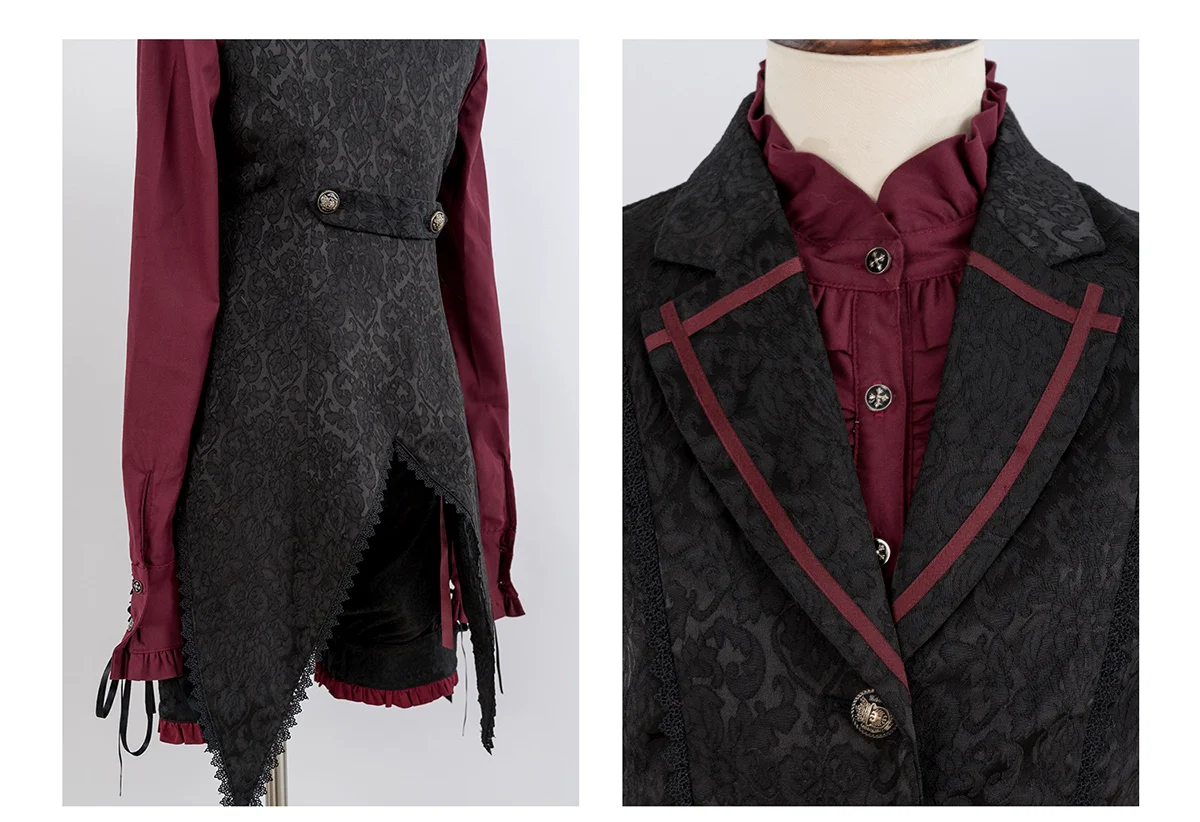 Luna Planetarium - Evil Fang - Gothic Lolita JSK Suit Ouji Lolita Shorts Suit - Image 68