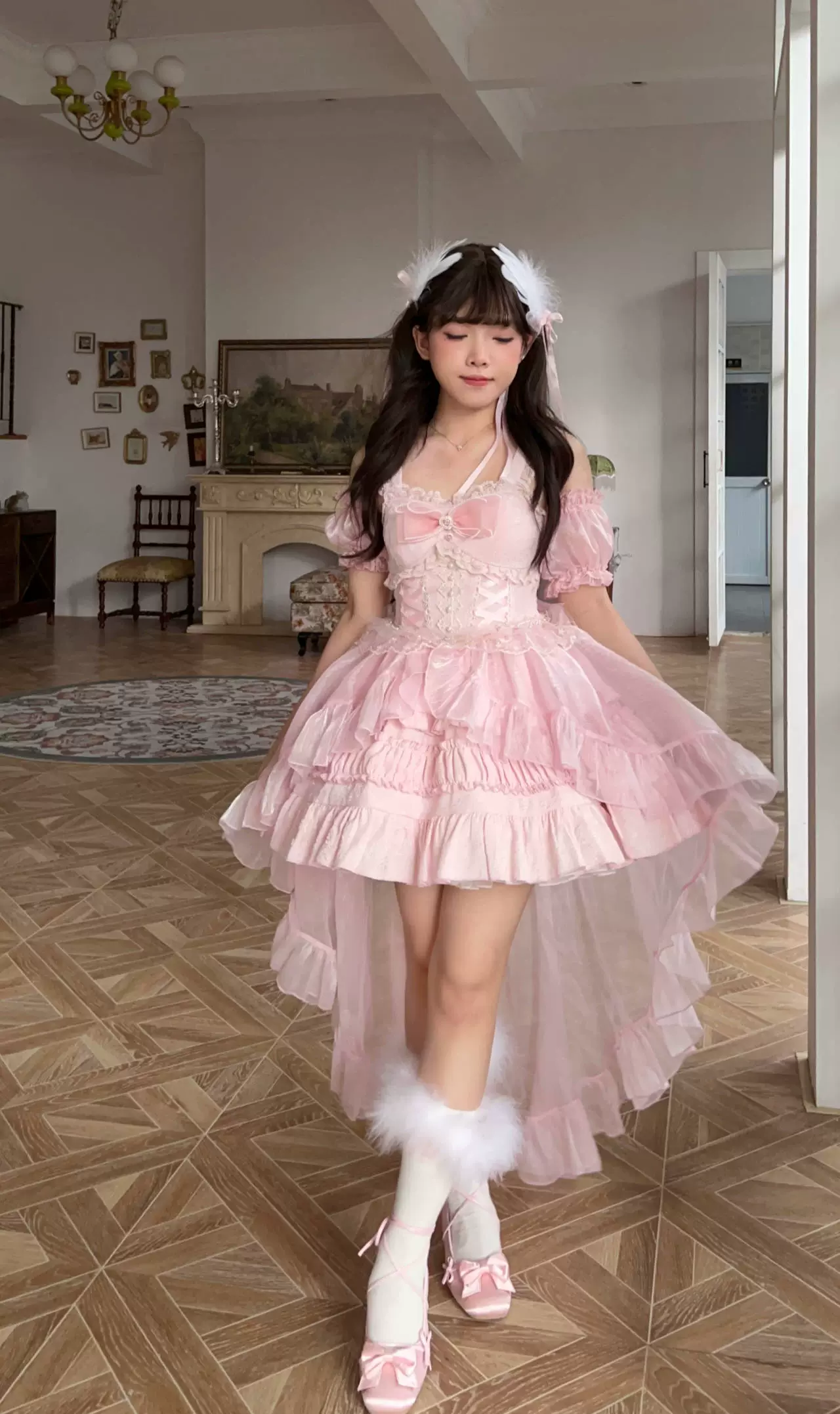 Rose Tale - Sweet Lolita JSK Summer Lolita Suspender Dress - Image 18