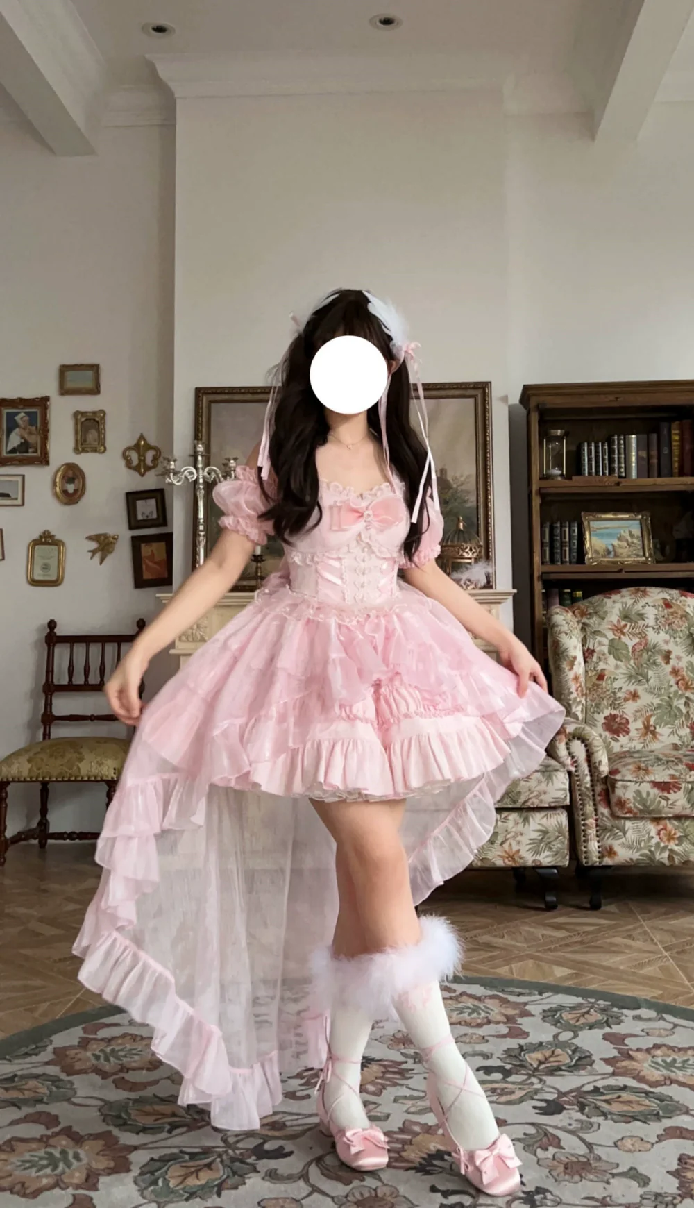 Rose Tale - Sweet Lolita JSK Summer Lolita Suspender Dress - Image 19