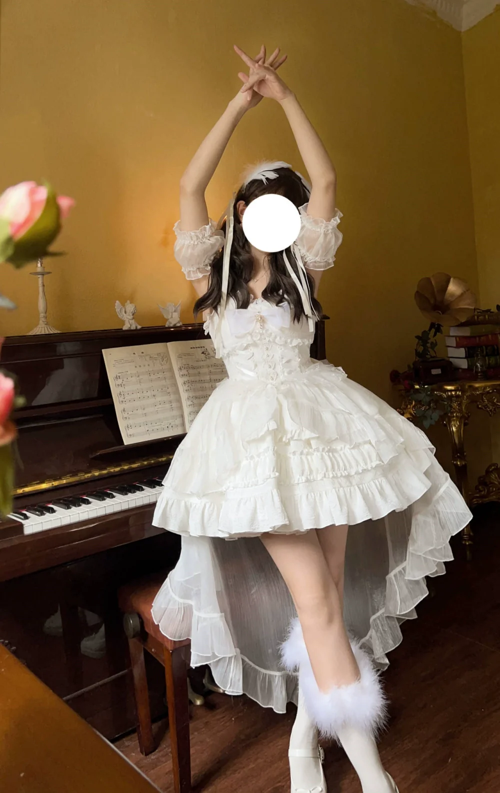 Rose Tale - Sweet Lolita JSK Summer Lolita Suspender Dress - Image 2