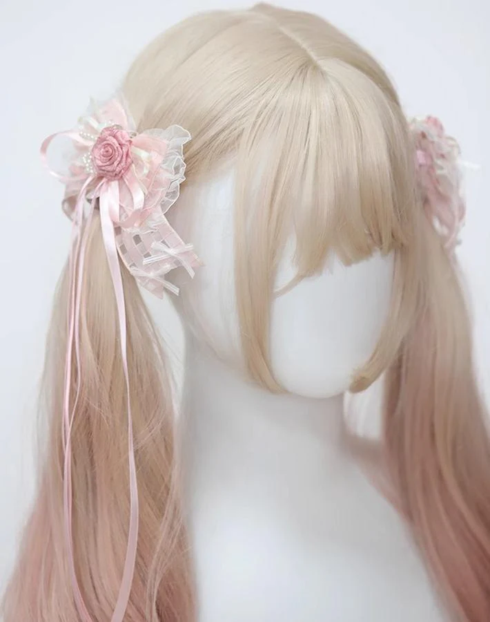 The Accessories' Story - Satin Ballet - Sweet Lolita Headdress Feather Bow - Image 20