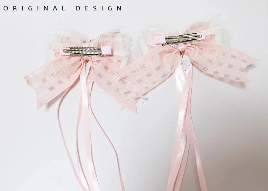 The Accessories' Story - Satin Ballet - Sweet Lolita Headdress Feather Bow - Image 23