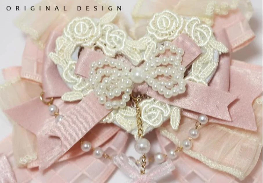 The Accessories' Story - Satin Ballet - Sweet Lolita Headdress Feather Bow - Image 27