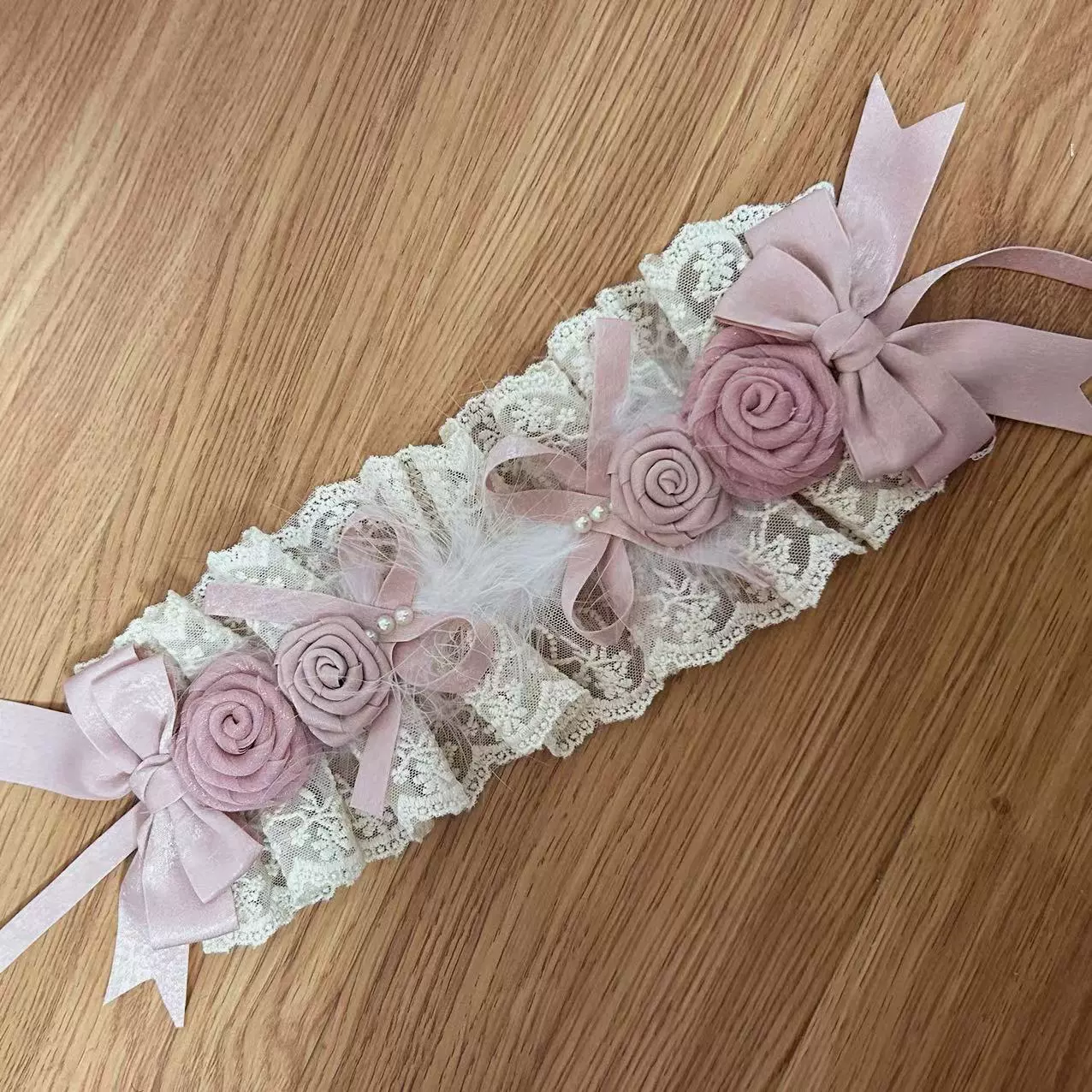 The Accessories' Story - Satin Ballet - Sweet Lolita Headdress Feather Bow - Image 29