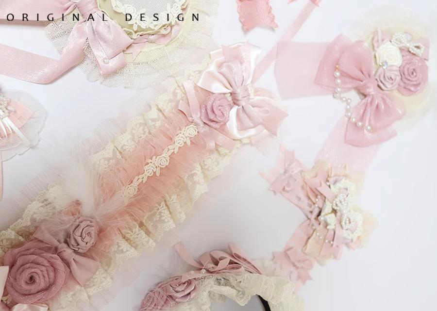 The Accessories' Story - Satin Ballet - Sweet Lolita Headdress Feather Bow - Image 35