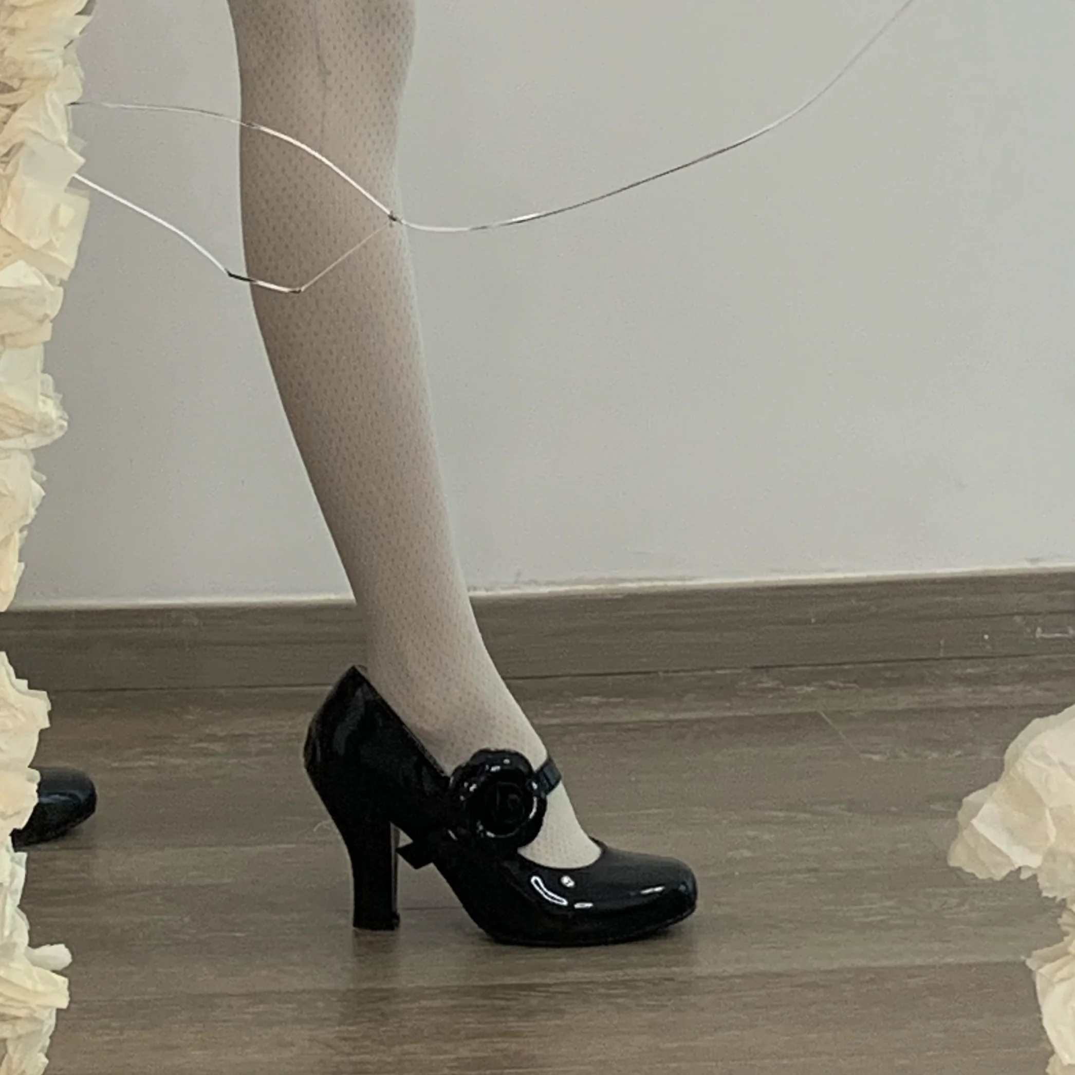 Bingo Lulu - Retro Sweet Lolita Shoes Mary Jane Lolita High Heels - Image 5