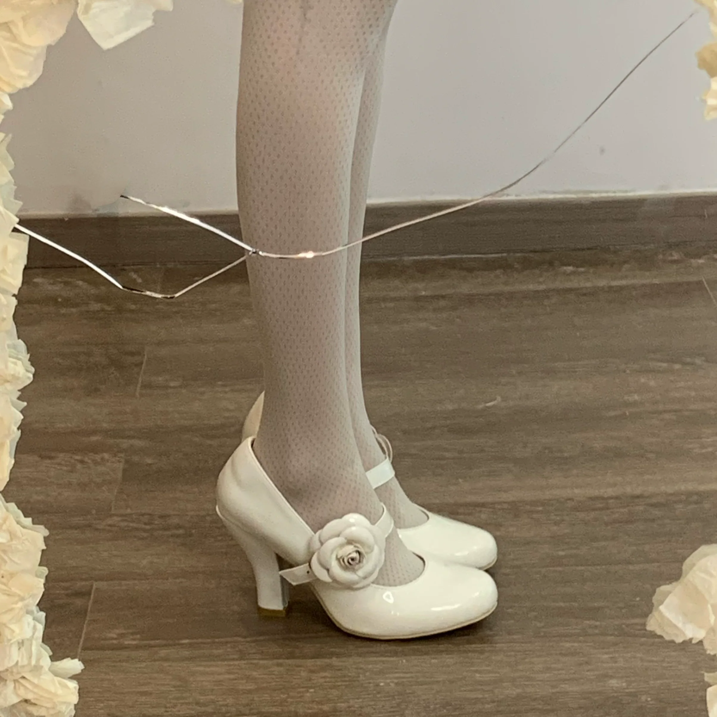 Bingo Lulu - Retro Sweet Lolita Shoes Mary Jane Lolita High Heels - Image 8