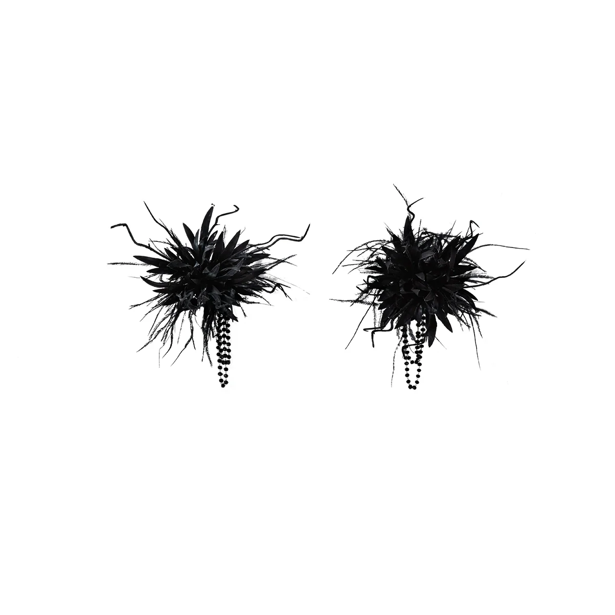 Star Swan Dream - Black Gothic Lolita JSK Dress, Swan Embroidery - Image 26