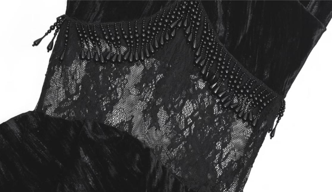 Blood Supply - Duchess - Gothic Lolita Mermaid Skirt Velvet Hip-Hugging Lolita Long Skirt - Image 21