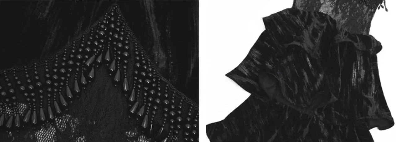 Blood Supply - Duchess - Gothic Lolita Mermaid Skirt Velvet Hip-Hugging Lolita Long Skirt - Image 24