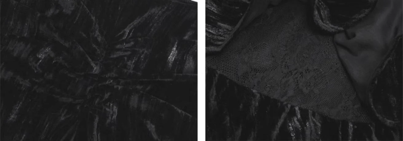 Blood Supply - Duchess - Gothic Lolita Mermaid Skirt Velvet Hip-Hugging Lolita Long Skirt - Image 25