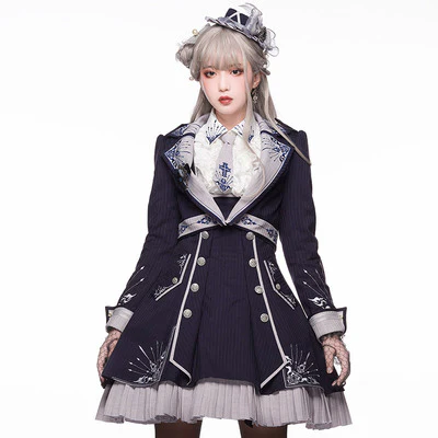 Youpairui - Sheffield - British Style Lolita JSK Set - Image 10