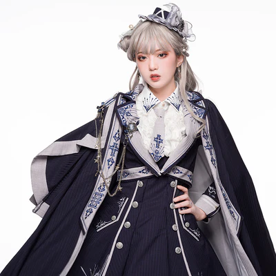 Youpairui - Sheffield - British Style Lolita JSK Set - Image 11